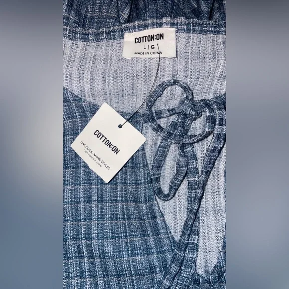 NWT mini long sleeve dress size L - Picture 5 of 5